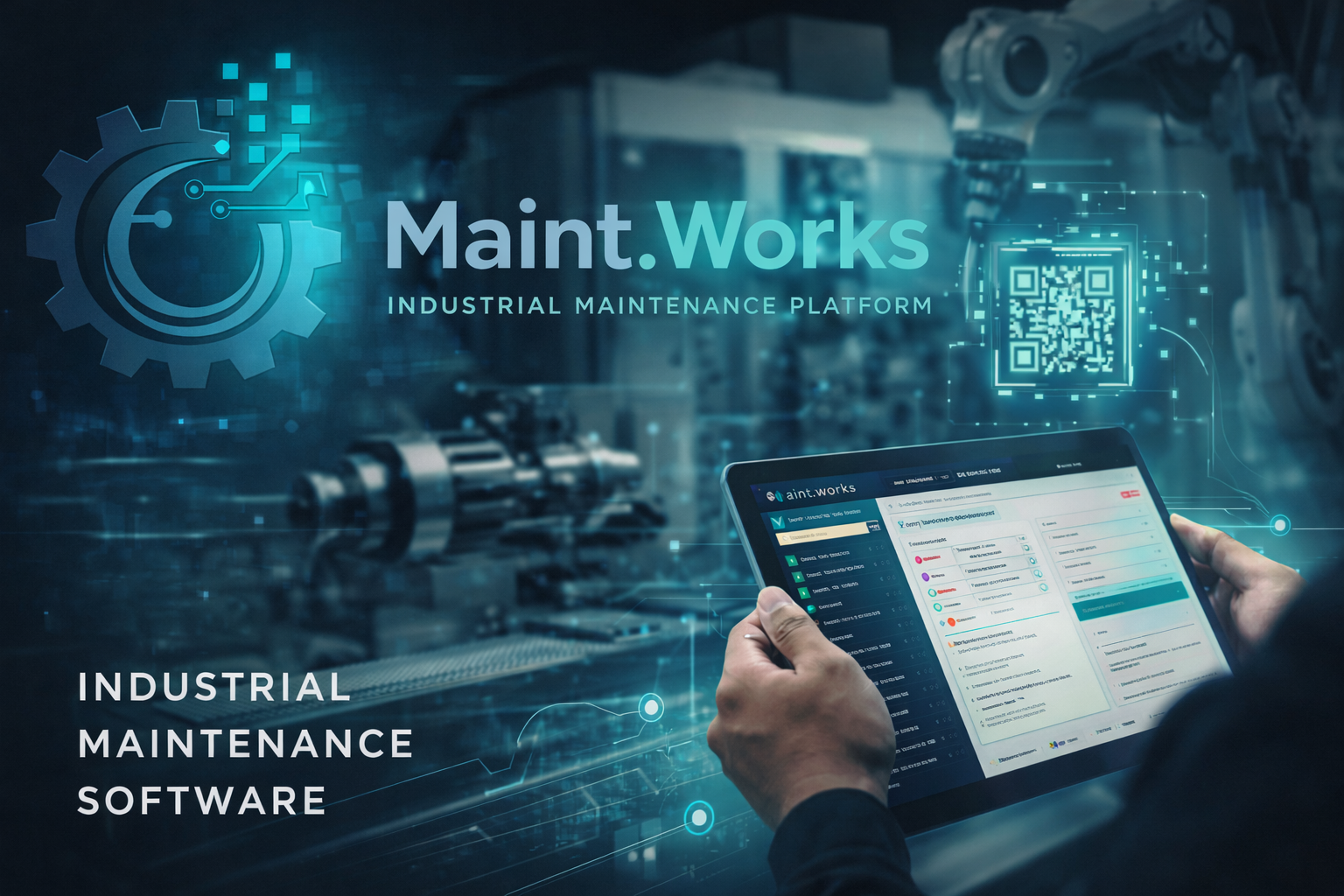 Maint.Works endüstriyel bakım yazılımı görseli