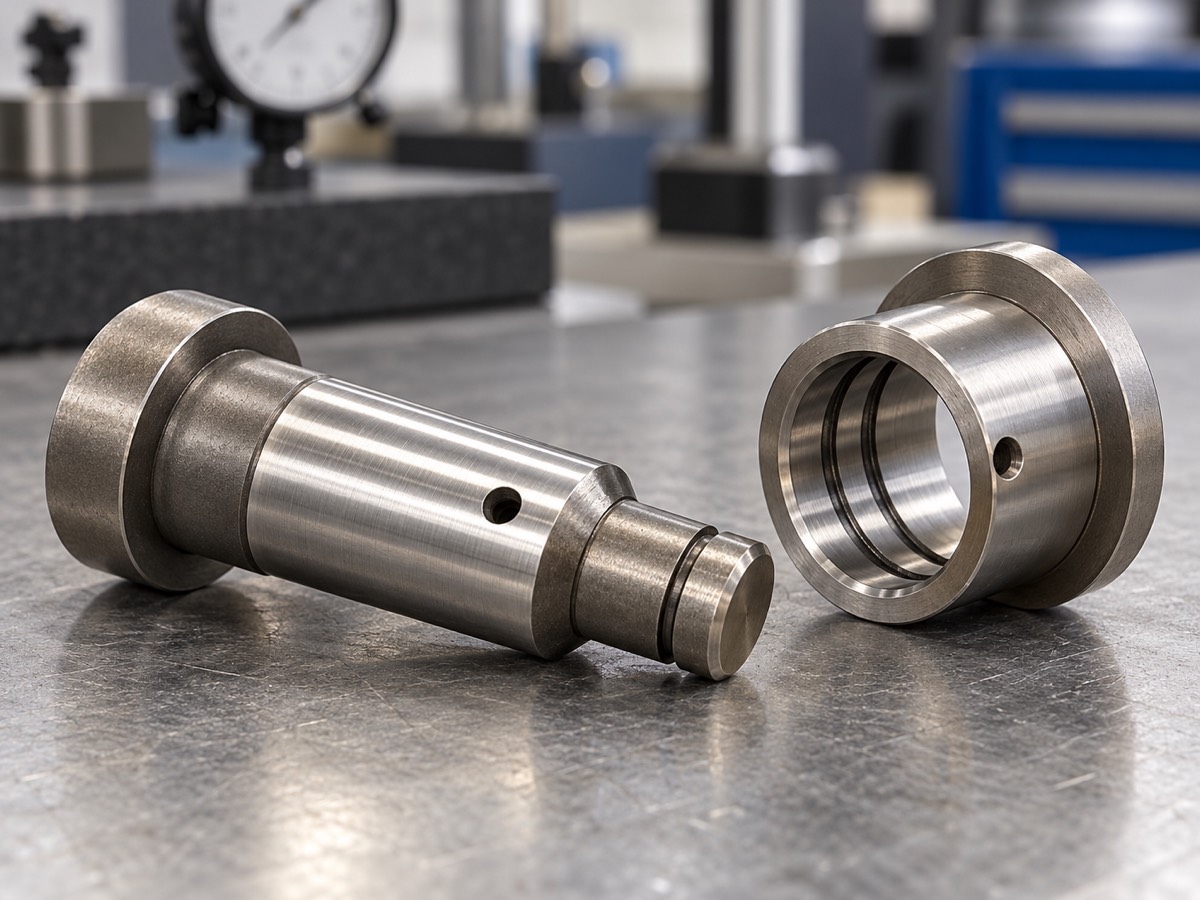 Custom pin and bushing prototype components